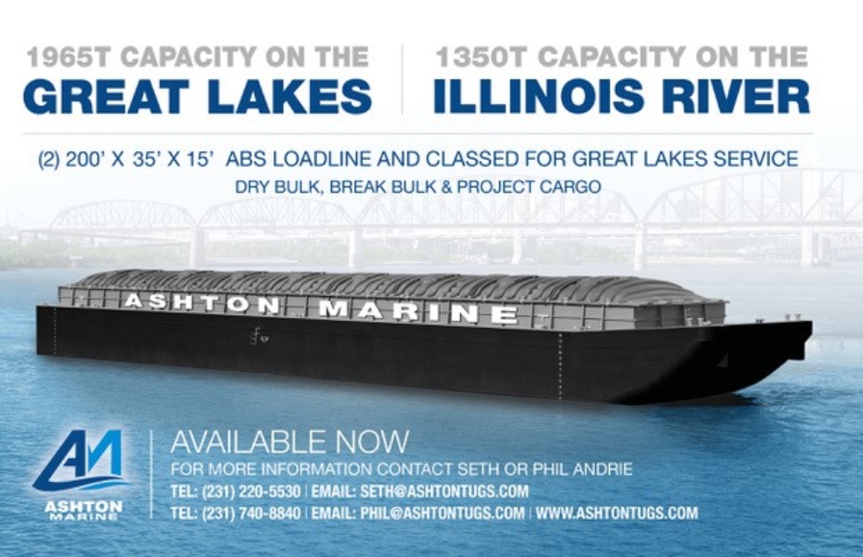 ABS GREAT LAKES LOADLINE HOPPER BARGES